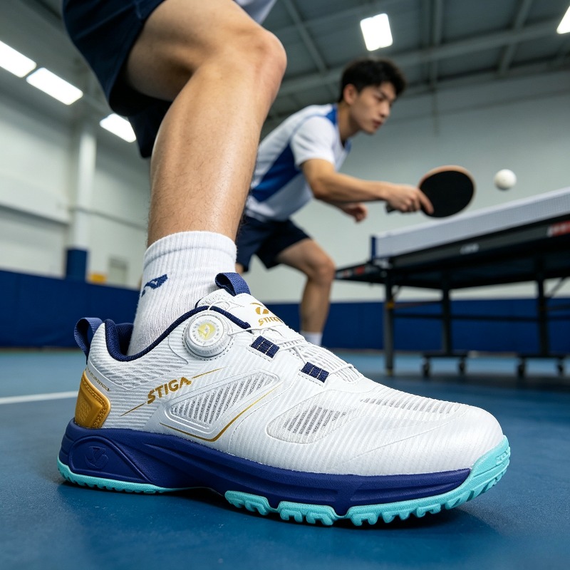 Table Tennis Court - 2026年新作卓球シューズ メンズ 滑り止め バドミントンシューズ ユニセックス 男女兼用