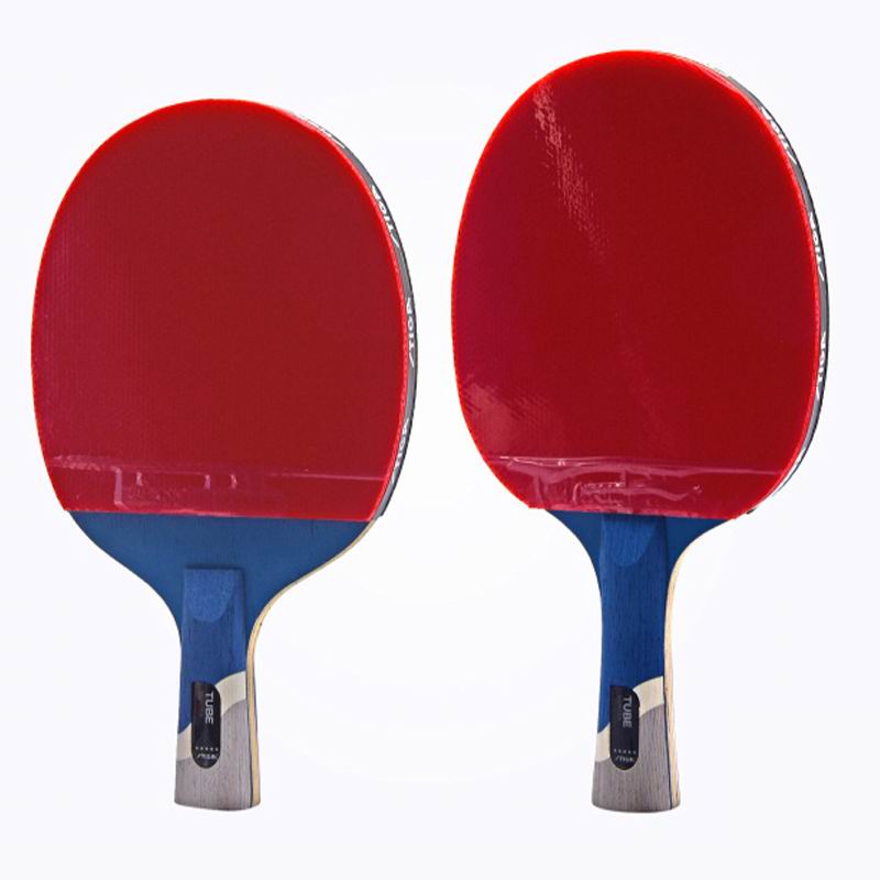 Table Tennis Youtube - Stiga 5 スター TUBE 卓球ラケット完成ラケットループ高速攻撃純木卓球ラケット