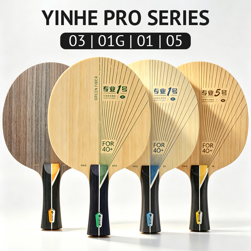 Table Tennis Forehand - YINHE PRO シリーズ卓球ブレードプロ 01/01G/03/05 ピンポンブレードベースボード 5+2
