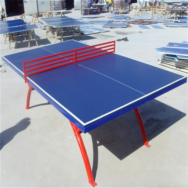 Table Tennis Youtube - 公式サイズSMC屋外卓球台トレーニングスチールメタルフレームチューブ防水ピンポン台
