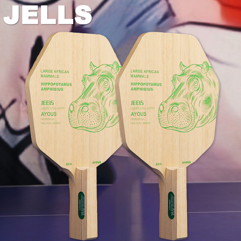 Table Tennis Paddles - JEELS 1 プライ Ayous 卓球ブレード六角形日本製厚さ 10±0.2