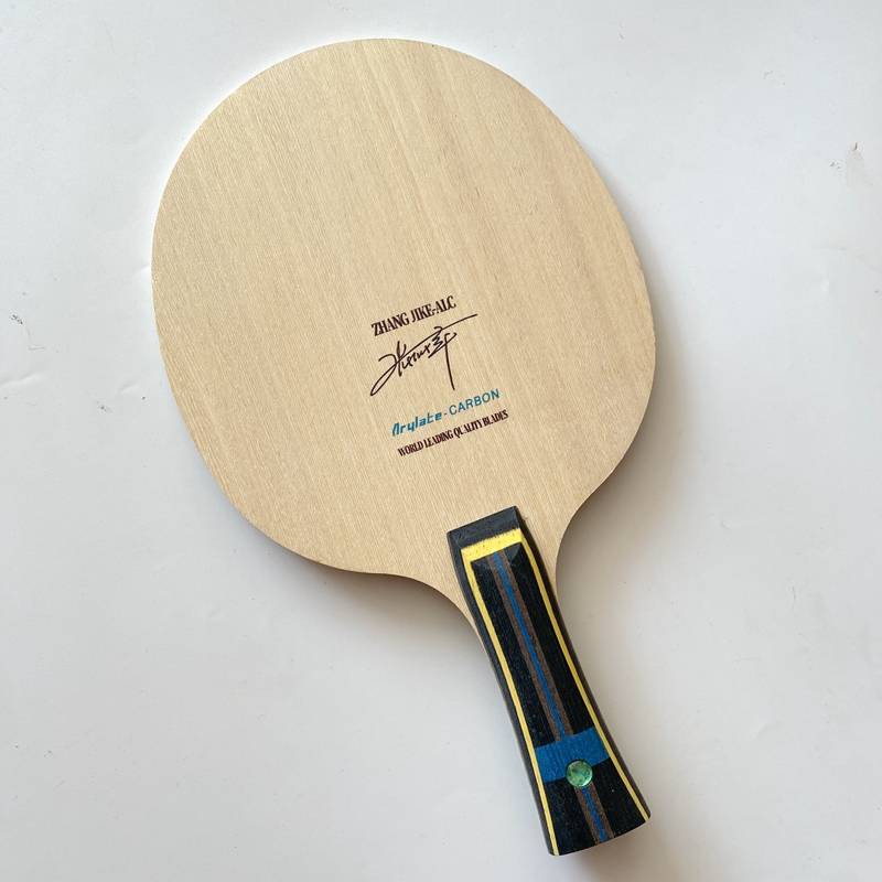 Table Tennis Forehand - プロ仕様カーボンファイバー卓球ラケット 5層ウッド+2AC攻撃用ロングハンドル ピンポンブレード スポーツフィットネス用