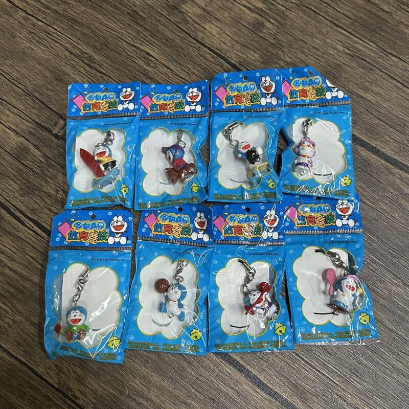 Table Tennis Keychain - アニメ古代ドラえもん樹脂スポーツシリーズキーホルダー卓球スケートボードデザインカップルバックパックペンダントコレクションギフトおもちゃ