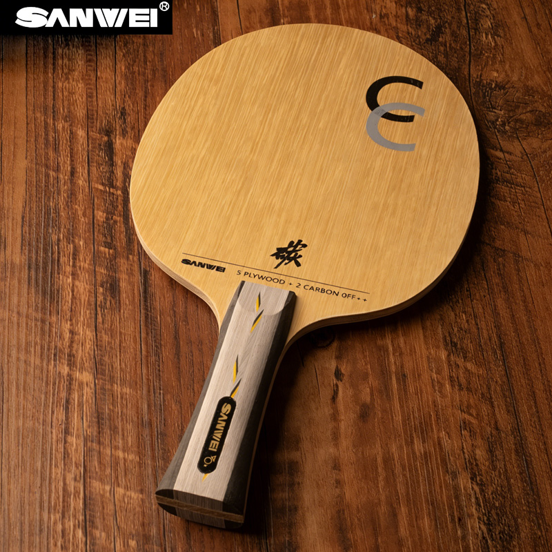Table Tennis Custom Bat - 三威CCクラシックカーボン卓球ラケットループ攻撃用ピンポンバットパドル