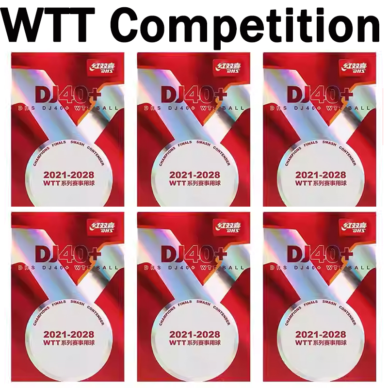 Donic Table Tennis Ball - プロ仕様卓球ボール DHS DJ40+ WTT 3スター ABS新素材