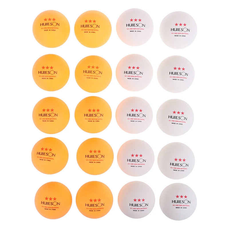 Donic Table Tennis Ball - 卓球ピンポンボール,直径40mm,2.8g, 3つ星,プラスチック腹筋,10個