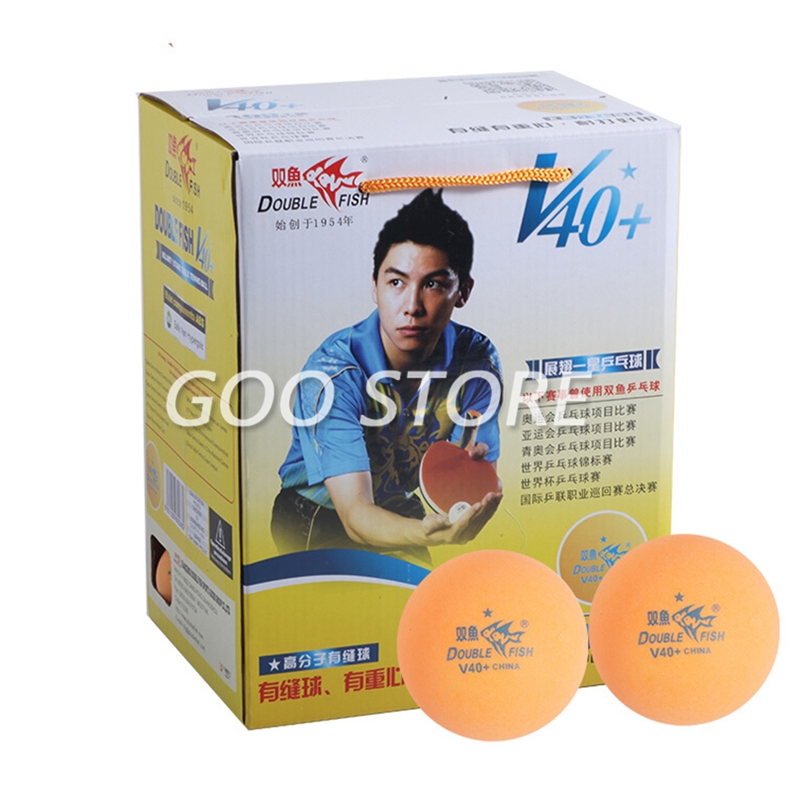 100個入り ダブルフィッシュ V40+ 1スター ABS  - Donic Table Tennis Ball のレビューと価格