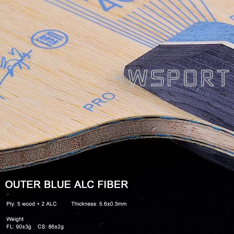 YINHE PRO 01 卓球ブレード アウター ブルー A - Table Tennis Xu Xin のレビューと価格