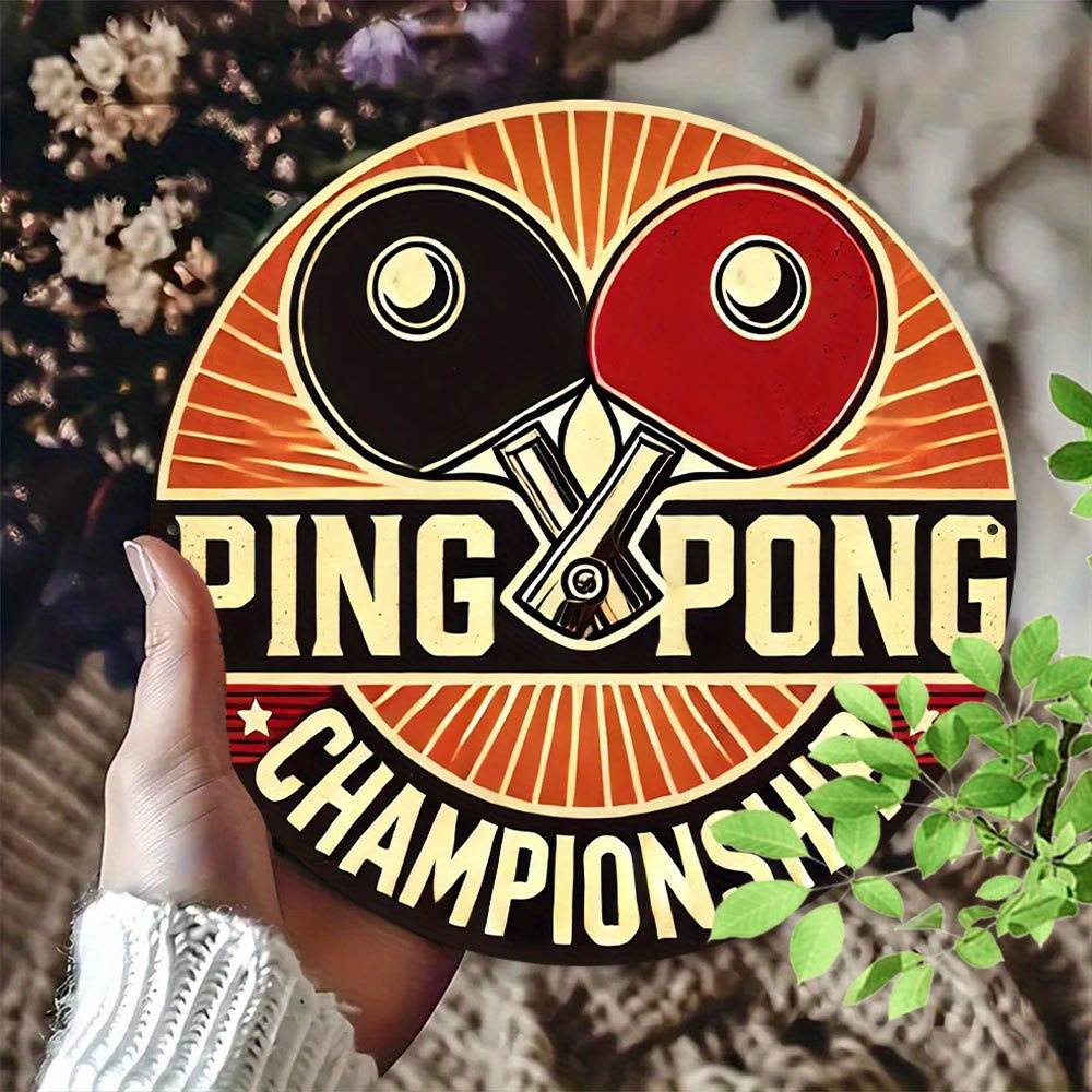 丸い木製卓球セットはレトロなスタイルでデザインされており、部 - Table Tennis In Chinese のレビューと価格