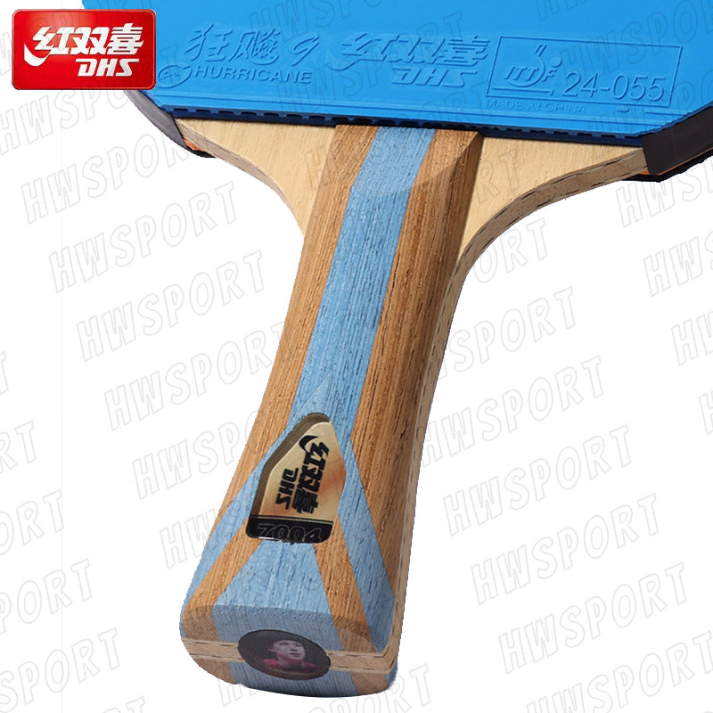 Dhs-テーブルテニスラケット、7つのスターッピングポンパド - Table Tennis Forehand のレビューと価格
