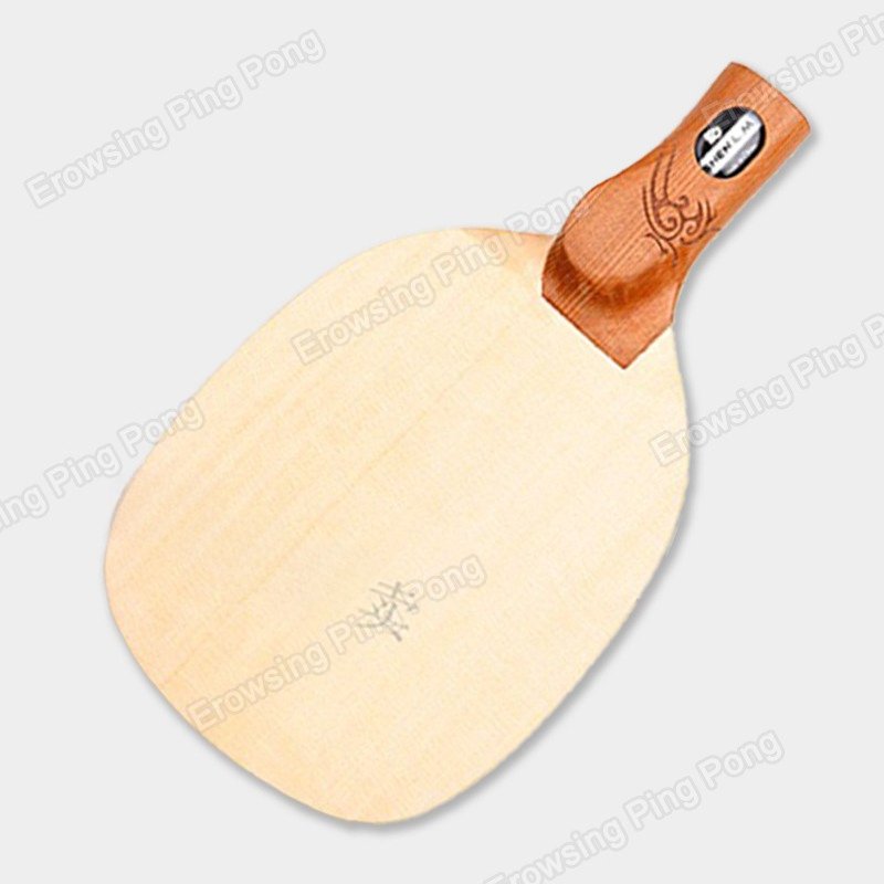 特別なスロートカットデザイン 1層ヒノキ卓球ブレード 8mm - Table Tennis In Chinese のレビューと価格