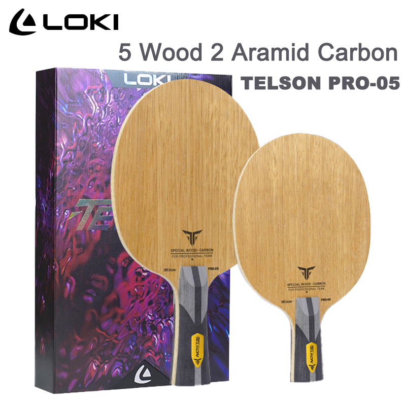 LOKI TELSON PRO-05 卓球ブレード 5 ウッ - Table Tennis Paddles のレビューと価格