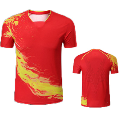 男性と女性のための卓球Tシャツ,中国チーム,ping Tシャ - Table Tennis Shorts のレビューと価格