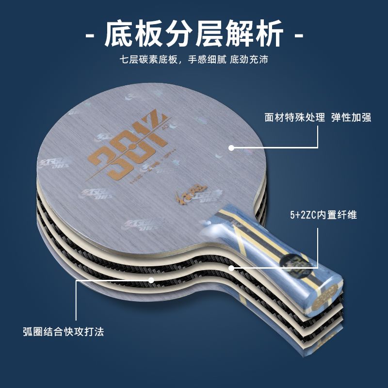 オリジナル DHS ハリケーン 301Z/301X 卓球ブレ - Table Tennis In Chinese のレビューと価格
