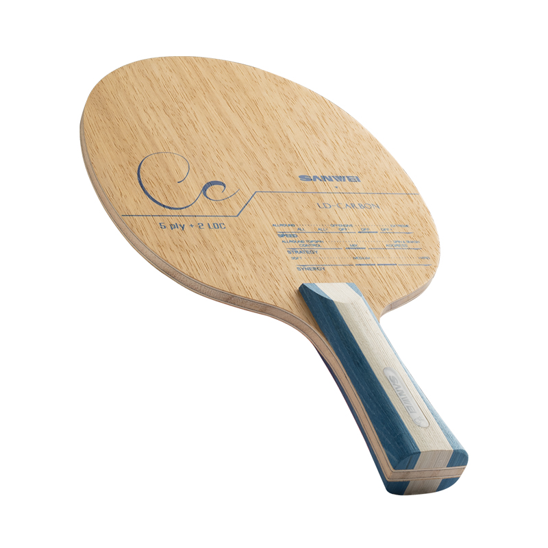 三威CCカーボン卓球ラケット ループ攻撃用ピンポンバットパド - Table Tennis Custom Bat のレビューと価格