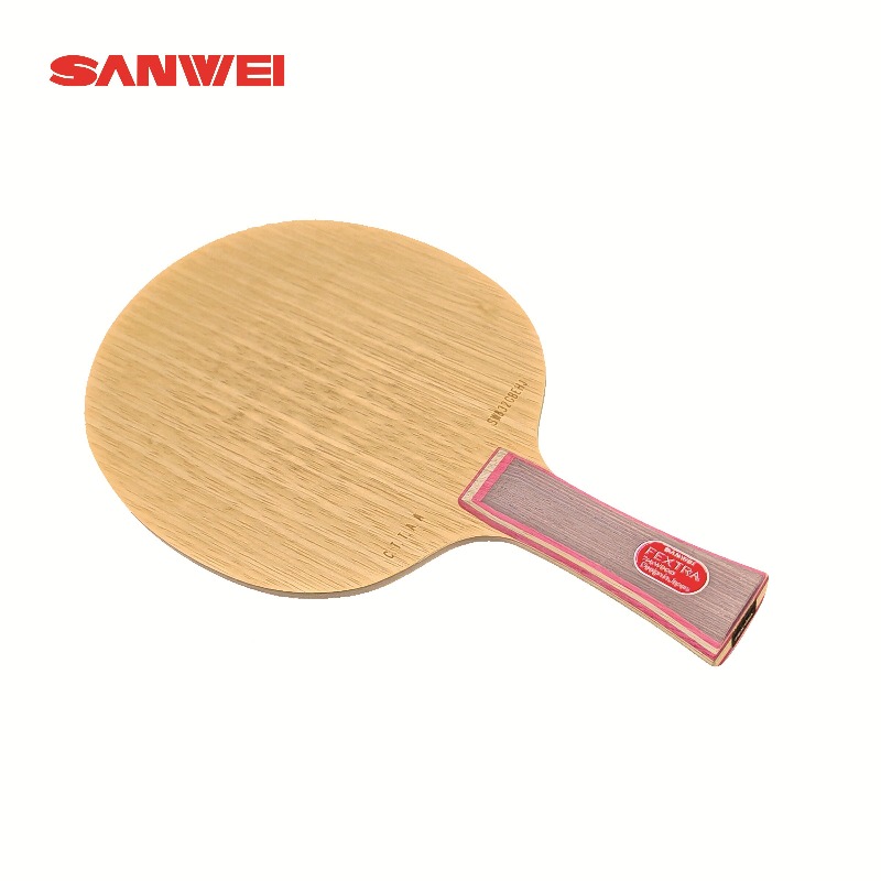 新しいSANWEI FEXTRA 7卓球ブレード7枚合板リム - Table Tennis Paddles のレビューと価格