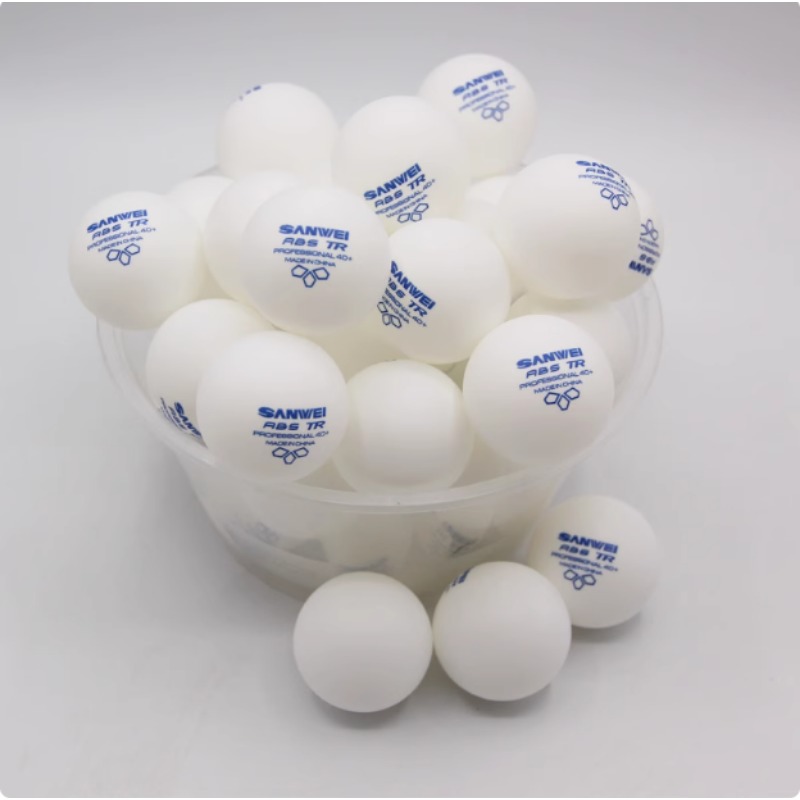 100個入り サンウェイ新素材プラスチック卓球ボール ピンポ - Donic Table Tennis Ball のレビューと価格