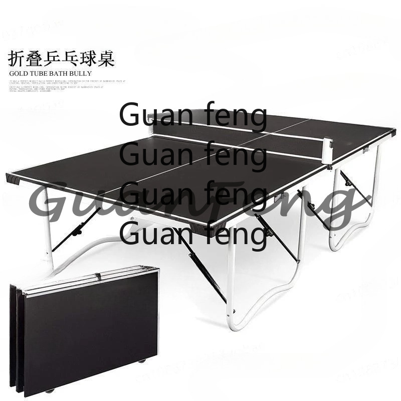 青色の家庭用4人掛け折りたたみ式屋内標準卓球台 - Table Tennis Youtube のレビューと価格