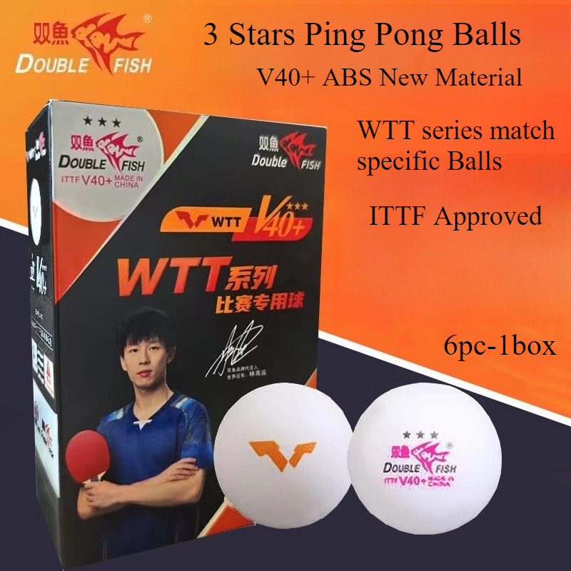1/2/3BOX ダブルフィッシュ 3 スター ITTF 卓 - Donic Table Tennis Ball のレビューと価格