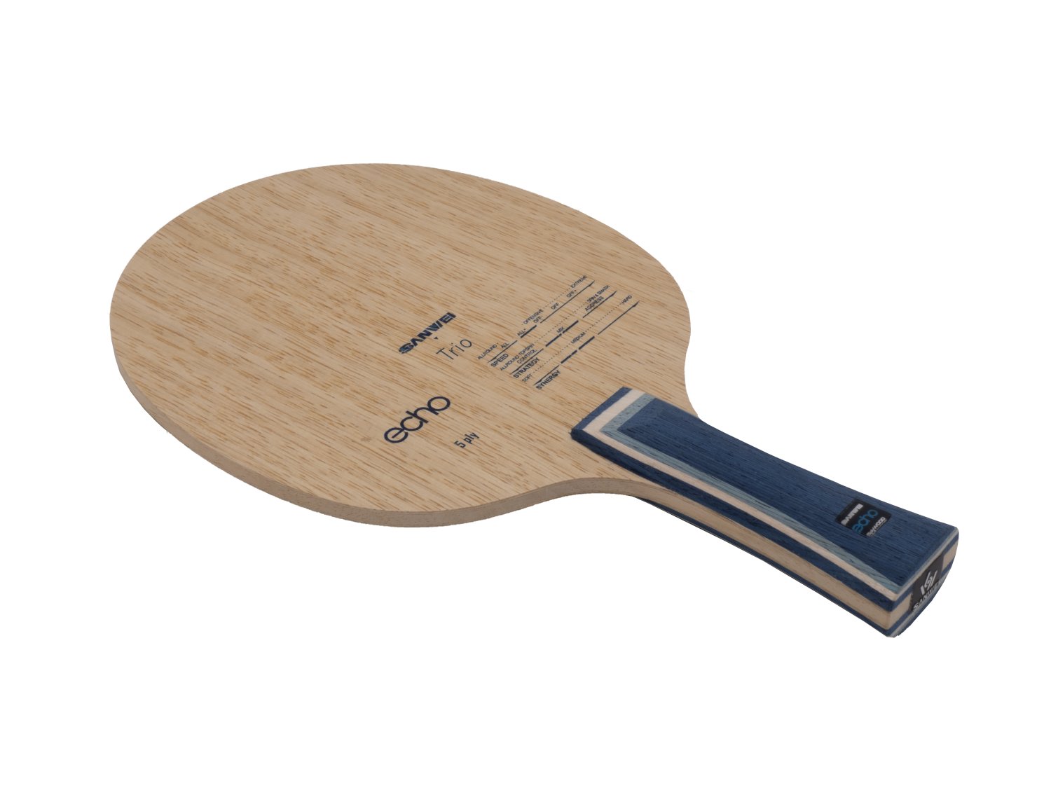 SANWEI エコー卓球ブレード 5プライオールウッド - Table Tennis Xu Xin のレビューと価格