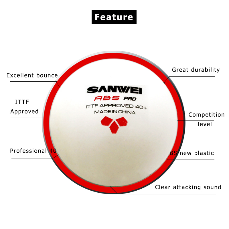 Sanwei abs pro-競技トレーニング用の40つの卓 - Donic Table Tennis Ball のレビューと価格