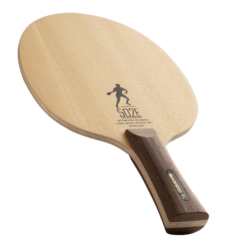 三威 502E 卓球ラケット カーボン攻撃型スピードスピン  - Table Tennis Custom Bat のレビューと価格