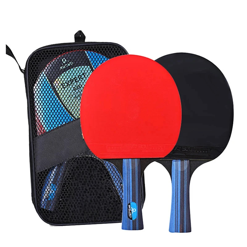 卓球ラケットセット,5つ星,6つ星,2ピース,プロのゴム製ピ - Table Tennis Forehand のレビューと価格