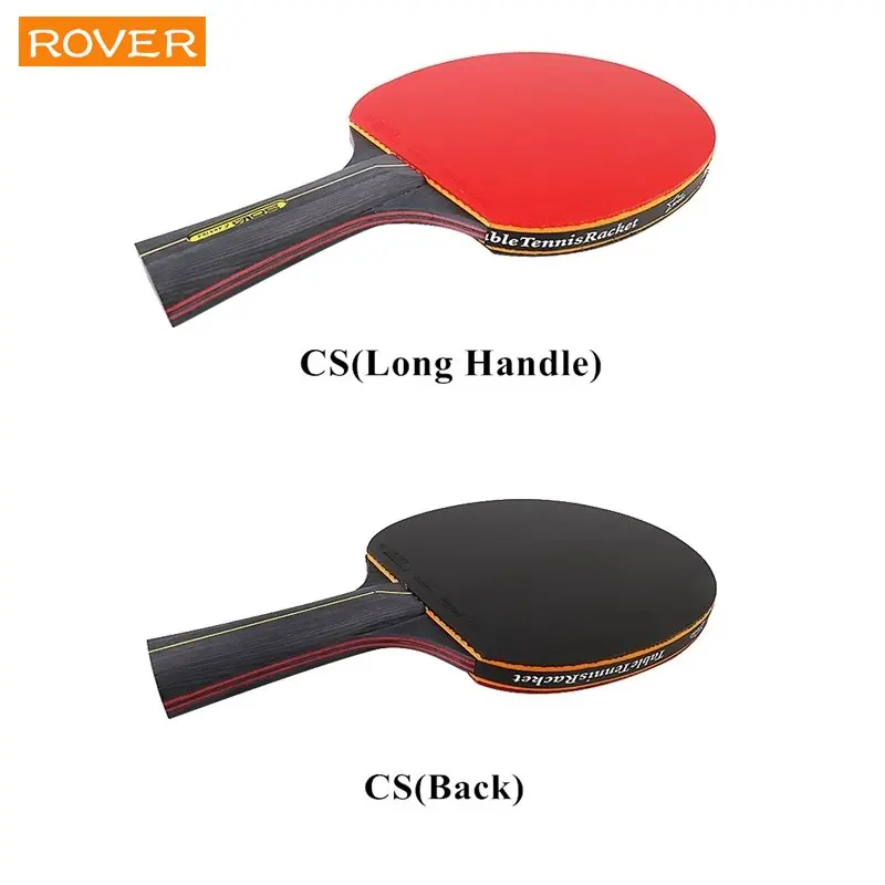 卓球ラケットセット,5つ星,6つ星,2ピース,プロのゴム製ピ - Table Tennis Forehand のレビューと価格