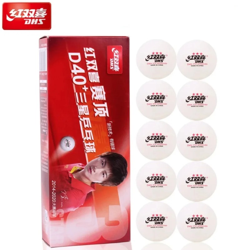 オリジナル DHS シーム付き卓球ボール D40+ ABS  - Donic Table Tennis Ball のレビューと価格