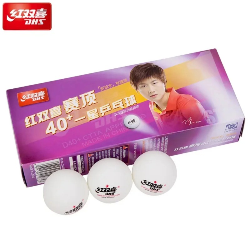 オリジナル DHS シーム付き卓球ボール D40+ ABS  - Donic Table Tennis Ball のレビューと価格