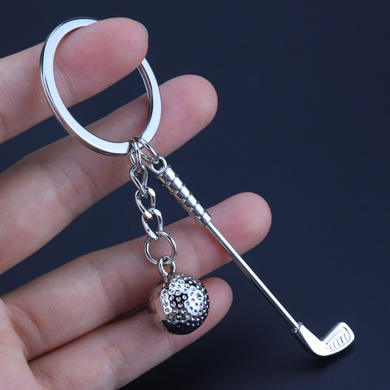 メンズスポーツキーホルダー,クリエイティブなゴルフ用品,合金 - Table Tennis Keychain のレビューと価格