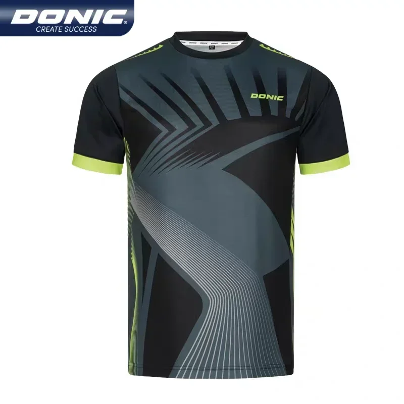 Donic 卓球 Tシャツ、男性、女性用、スポーツポロ服、速 - Table Tennis Xu Xin のレビューと価格