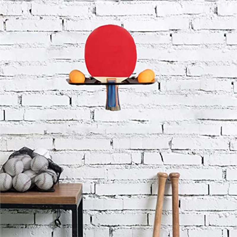 L71A 壁掛け卓球ラケットホルダー収納ラック パドル用 ゲ - Table Tennis Paddles のレビューと価格