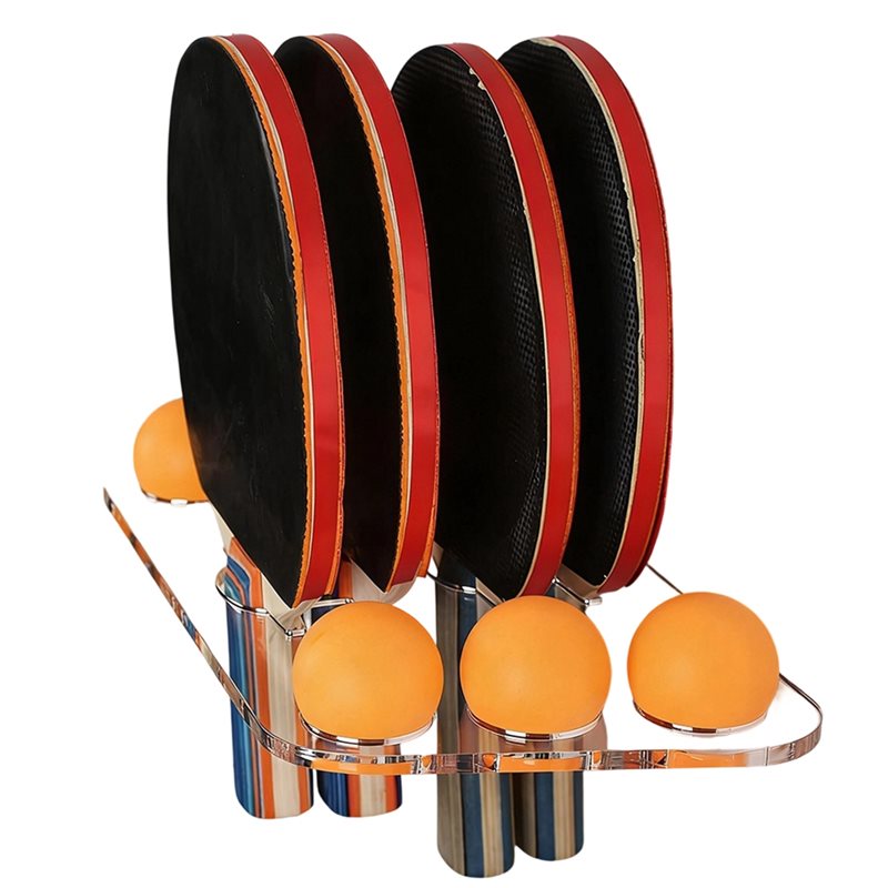 L71A 壁掛け卓球ラケットホルダー収納ラック パドル用 ゲ - Table Tennis Paddles のレビューと価格