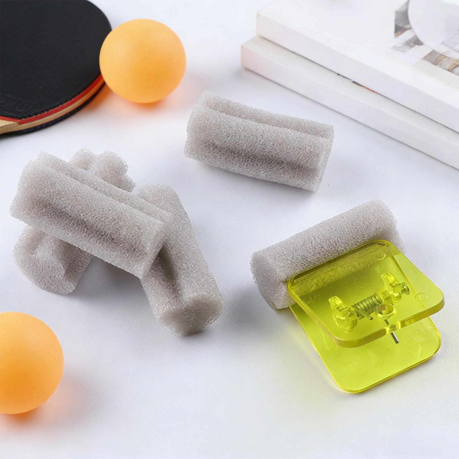 卓球ラケットスポンジ クランプ付き 吸収性のあるプロ仕様の交 - Table Tennis Court のレビューと価格