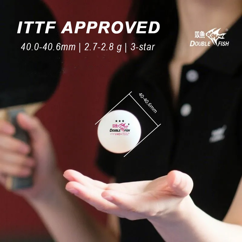 DOUBLE FISH 3 スター V40+ 30/50/1 - Donic Table Tennis Ball のレビューと価格