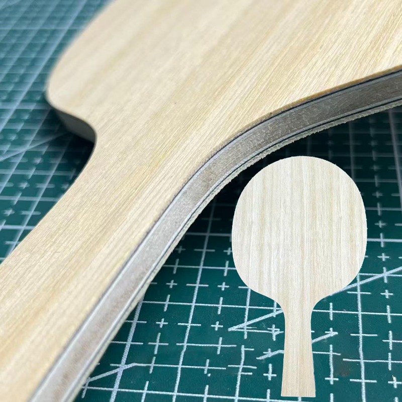 9層構造の厚みのある卓球ブレードDIYカーボンファイバーカス - Table Tennis Custom Bat のレビューと価格