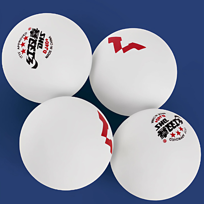 プロ仕様卓球ボール DHS DJ40+ WTT 3スター A - Donic Table Tennis Ball のレビューと価格