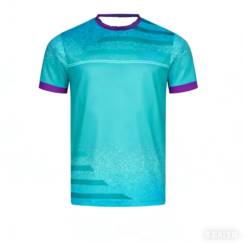 新しい男性卓球 Tシャツグラデーションパターンメンズ夏換気バ - Table Tennis Shorts のレビューと価格